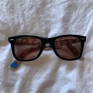 Special series NYC subway prescription Ray Bans Wayfarers